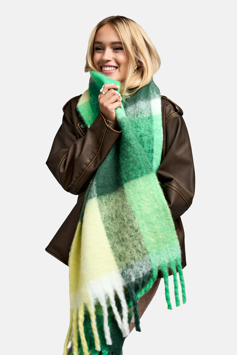 Sjaal - groen - ONLY®