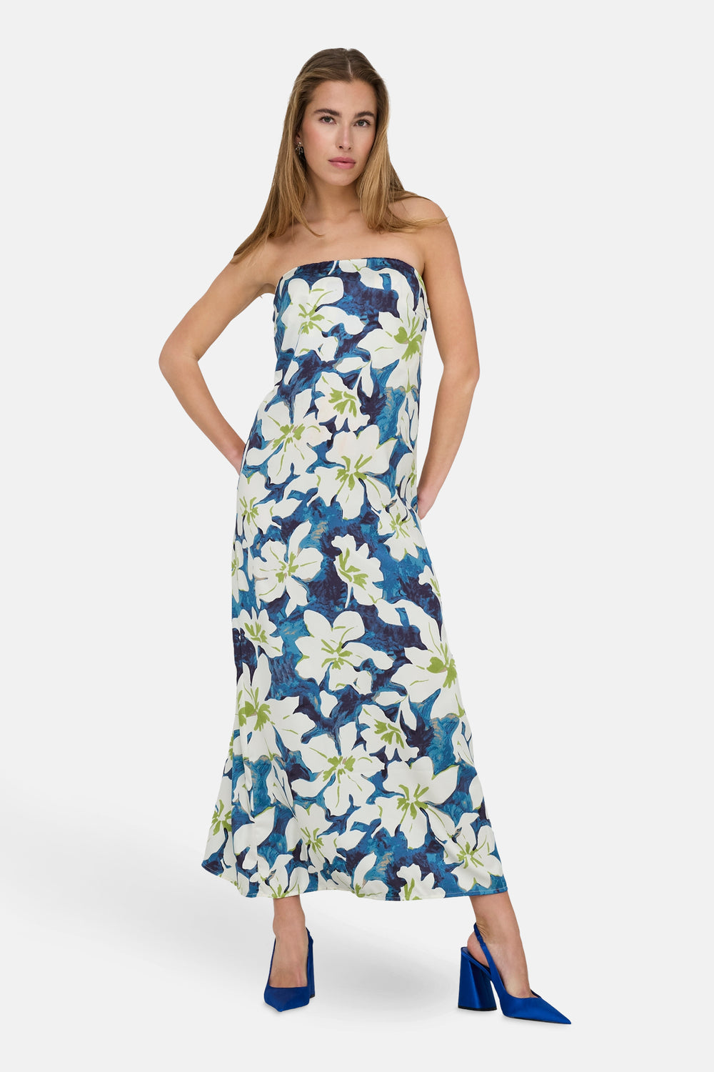 Dames tops kleed zonder mouw Blauw - ONLY®