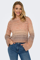 Trui met ronde hals Oranje - ONLY®
