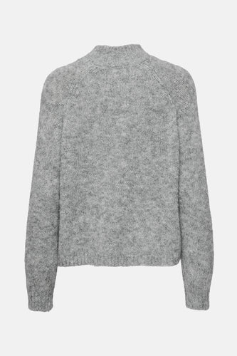 Pull met rolkraag - grijs - JDY