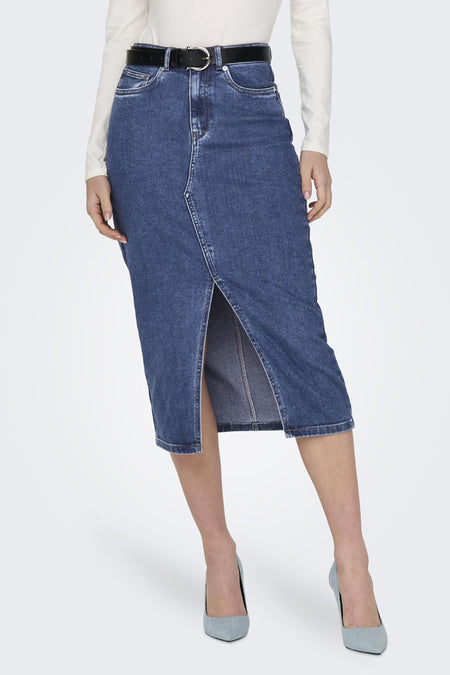 Rok - mid blue denim