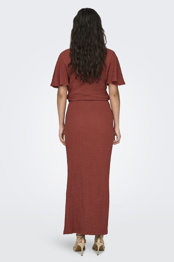Rok (lang) Rood - ONLY®