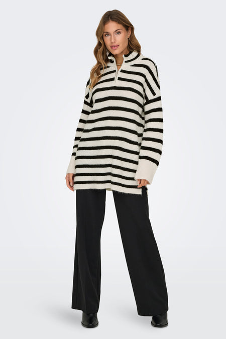 ONLALFRIDA L/S HALF-ZIP CC KNT