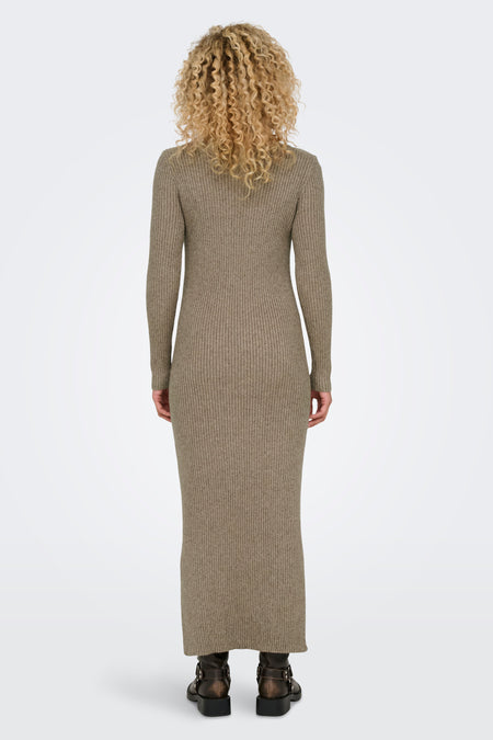 ONLKATIA LIFE LS MAXI BOATN DRESS CC KNT