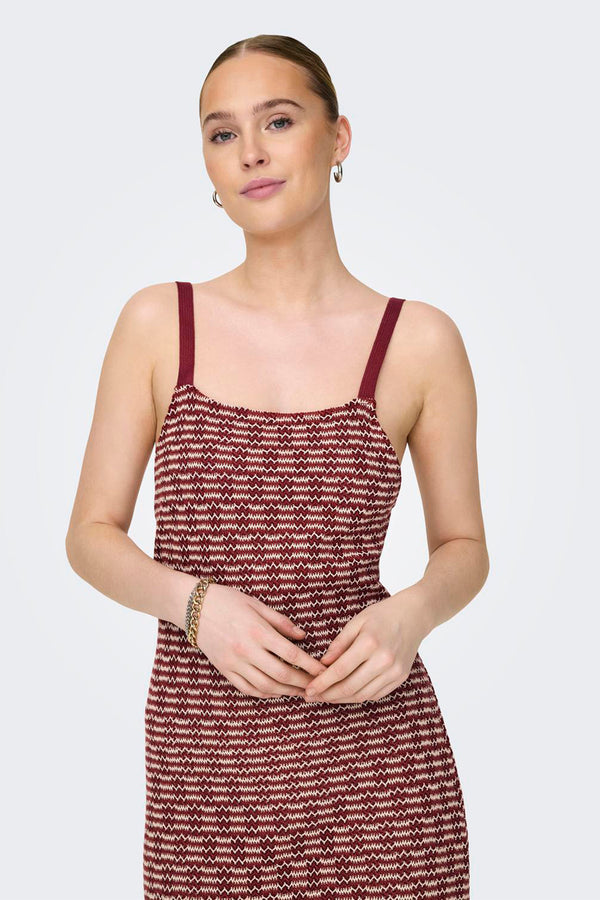 	Dames tops kleed zonder mouw Rouge - ONLY®