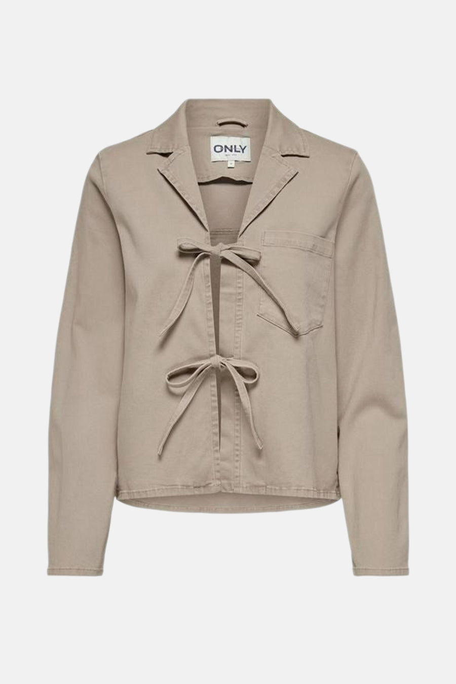Hemd met lange mouwen - Beige