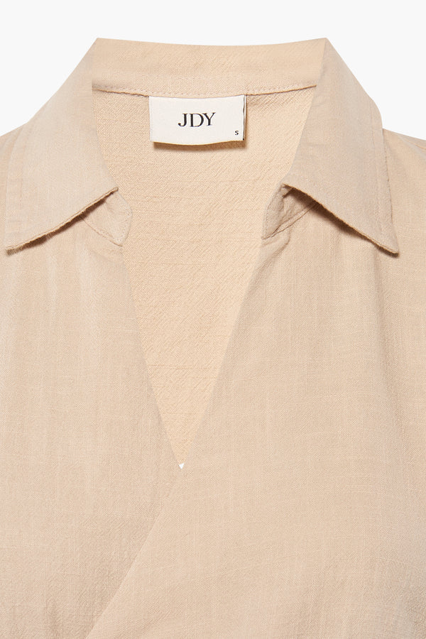 Dames tops kleed zonder mouw Beige - JDY