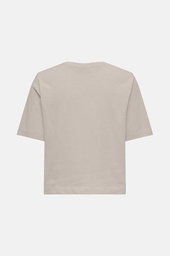 T-shirt met korte mouwen - ecru