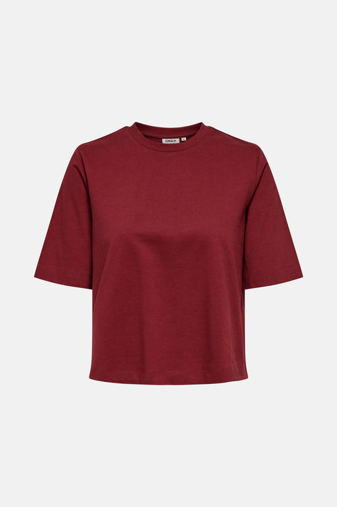 Top (korte mouwen) Rood - ONLY®
