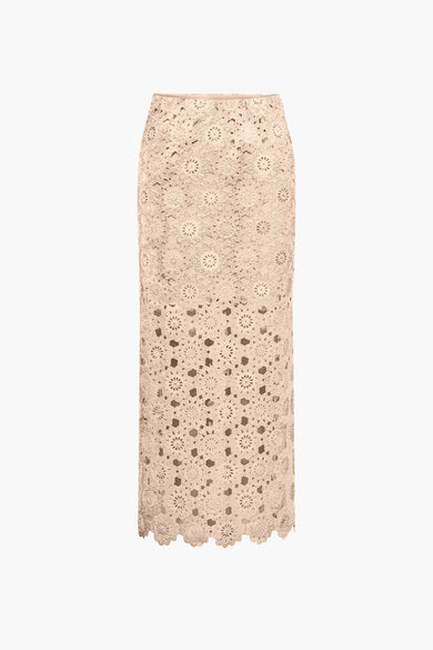 Lange rok - beige