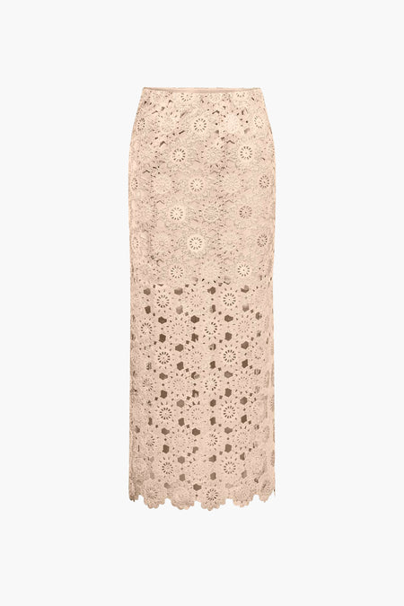 Lange rok - beige