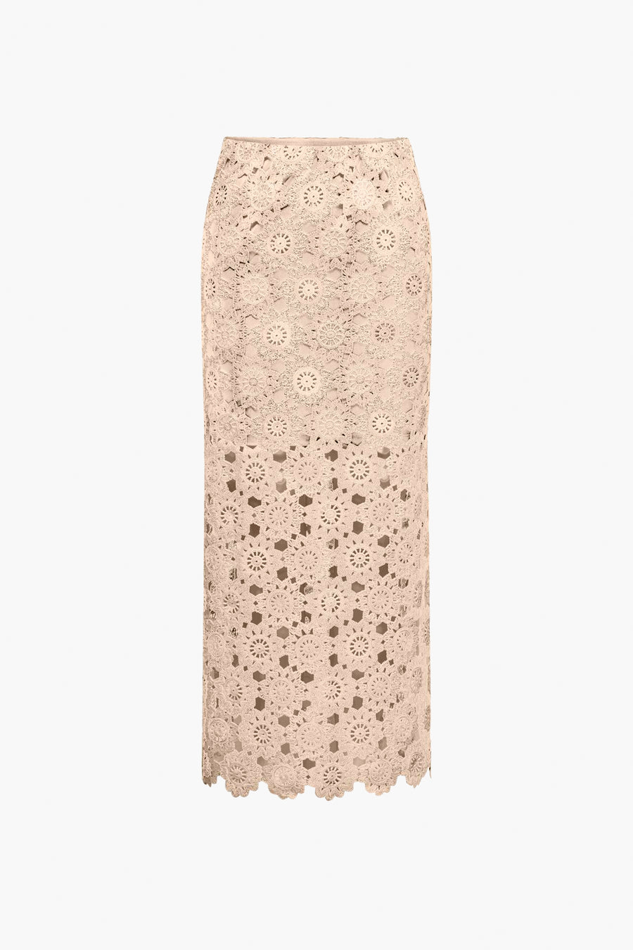 Jupe longue - beige