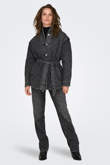 ONLFRANCES LS QUILT DNM JACKET GUA
