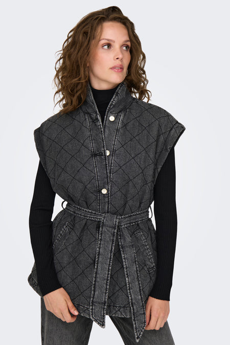 ONLFRANCES LS QUILT DNM JACKET GUA