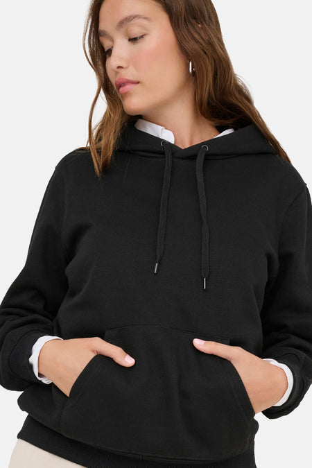 Sweater met kap Zwart - ONLY®