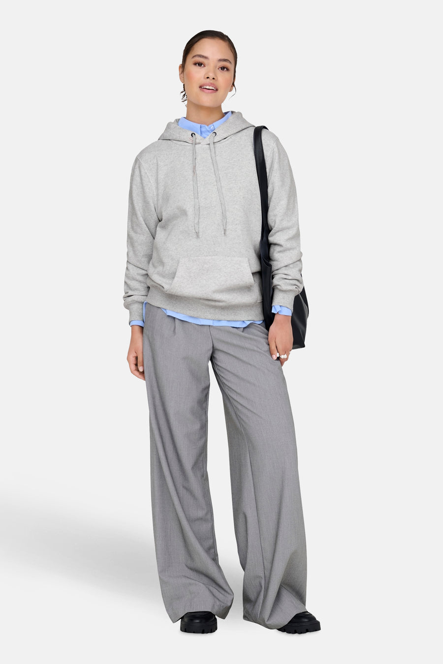 Sweater met kap - grijs - ONLY® - 2