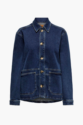 ONLCAPRI L/S CARGO POCKET DNM JACKET CRO - ONLY®