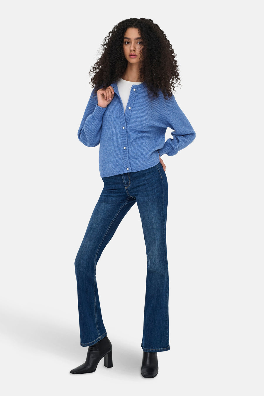 Cardigan bleu - JDY - JDY