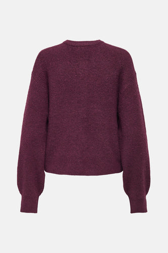 Cardigan - paars - JDY