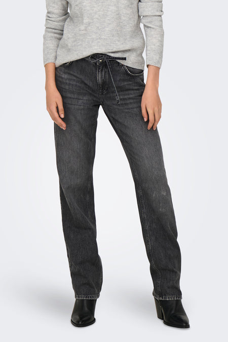 ONLBREE LOW GREY STRAIGHT DNM DOT