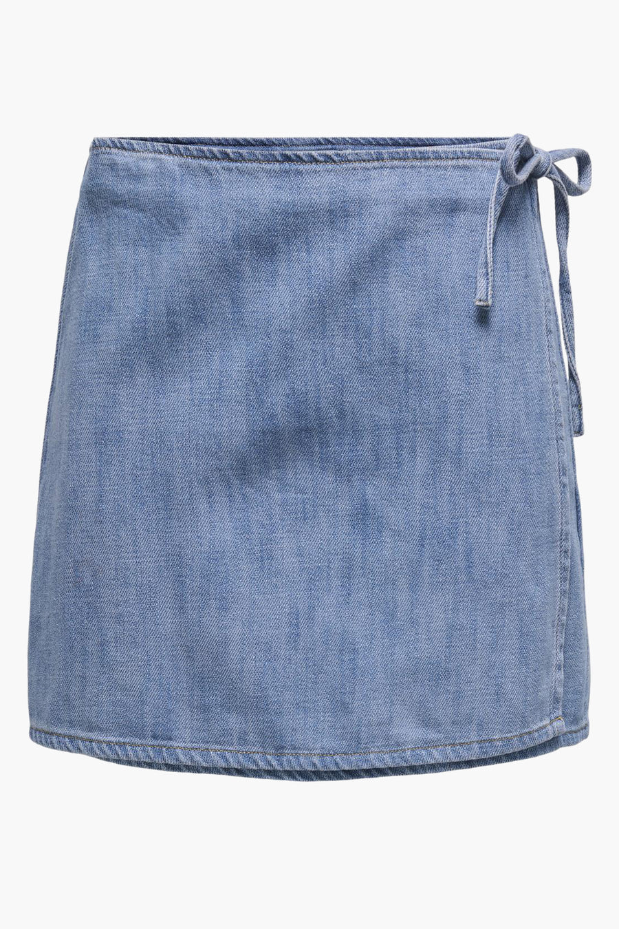 Korte rok - light blue denim