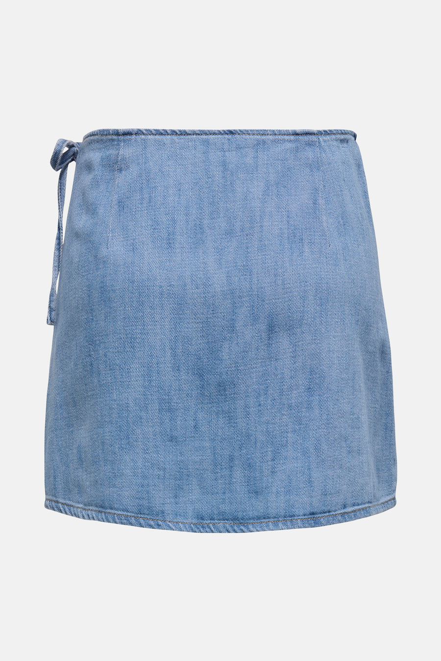 Korte rok - light blue denim
