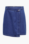 Rok (kort) Mid blue denim - JDY