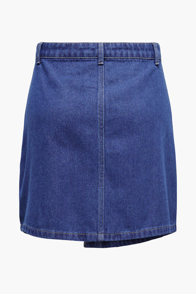 Rok (kort) Mid blue denim - JDY