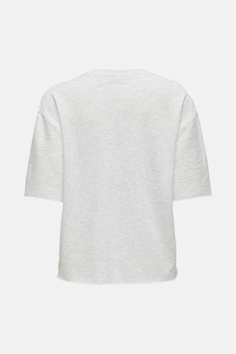 T-shirt met korte mouwen - grijs - JDY