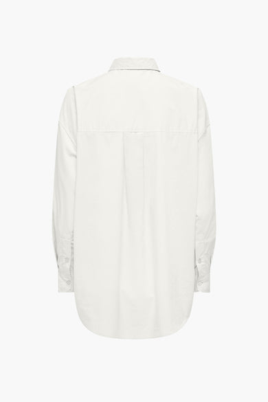 Chemise à manches longues - blanc