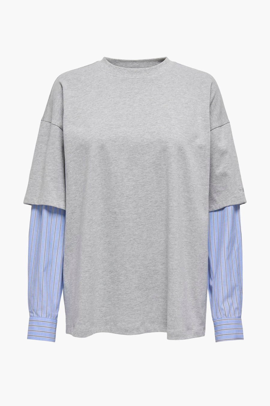 ONLFICO LIFE LS OVERSIZE MIX TOP XT WVN