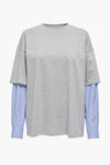Top (lange mouwen) Grijs - ONLY®
