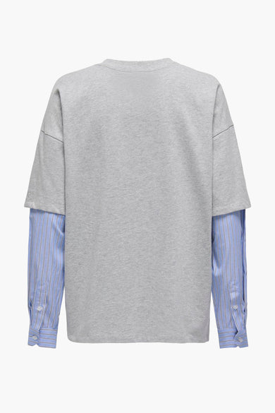 Top (lange mouwen) Grijs - ONLY®