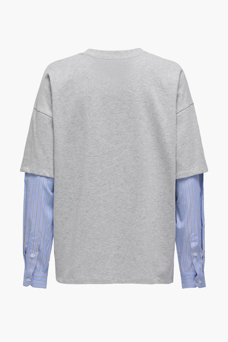 Top (lange mouwen) Grijs - ONLY®