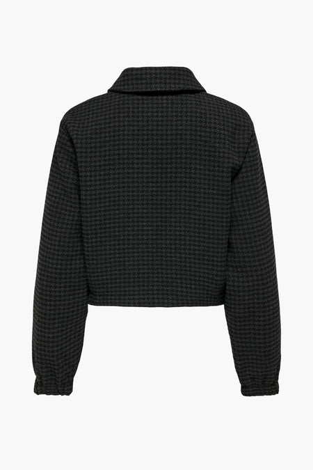 ONLELLA SHORT CHECK JACKET OTW