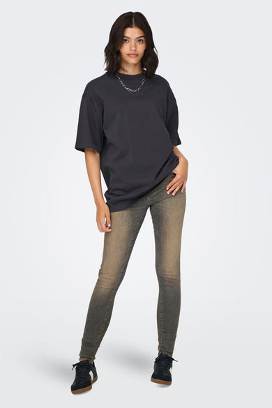 T-shirt (korte mouwen) Grijs - ONLY®