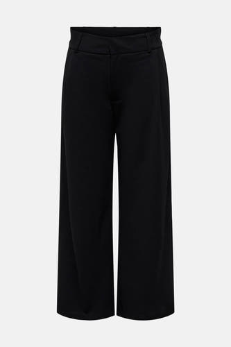 Pantalon noir de JDY, avec des jambes larges et une couleur unie.