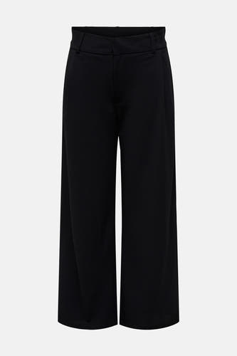 Pantalon noir de JDY, avec des jambes larges et une couleur unie.