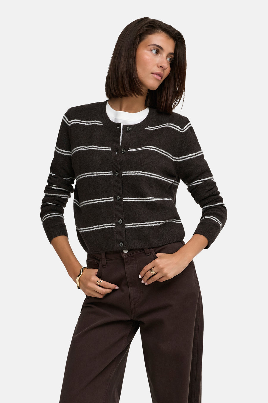 Cardigan bruin - JDY