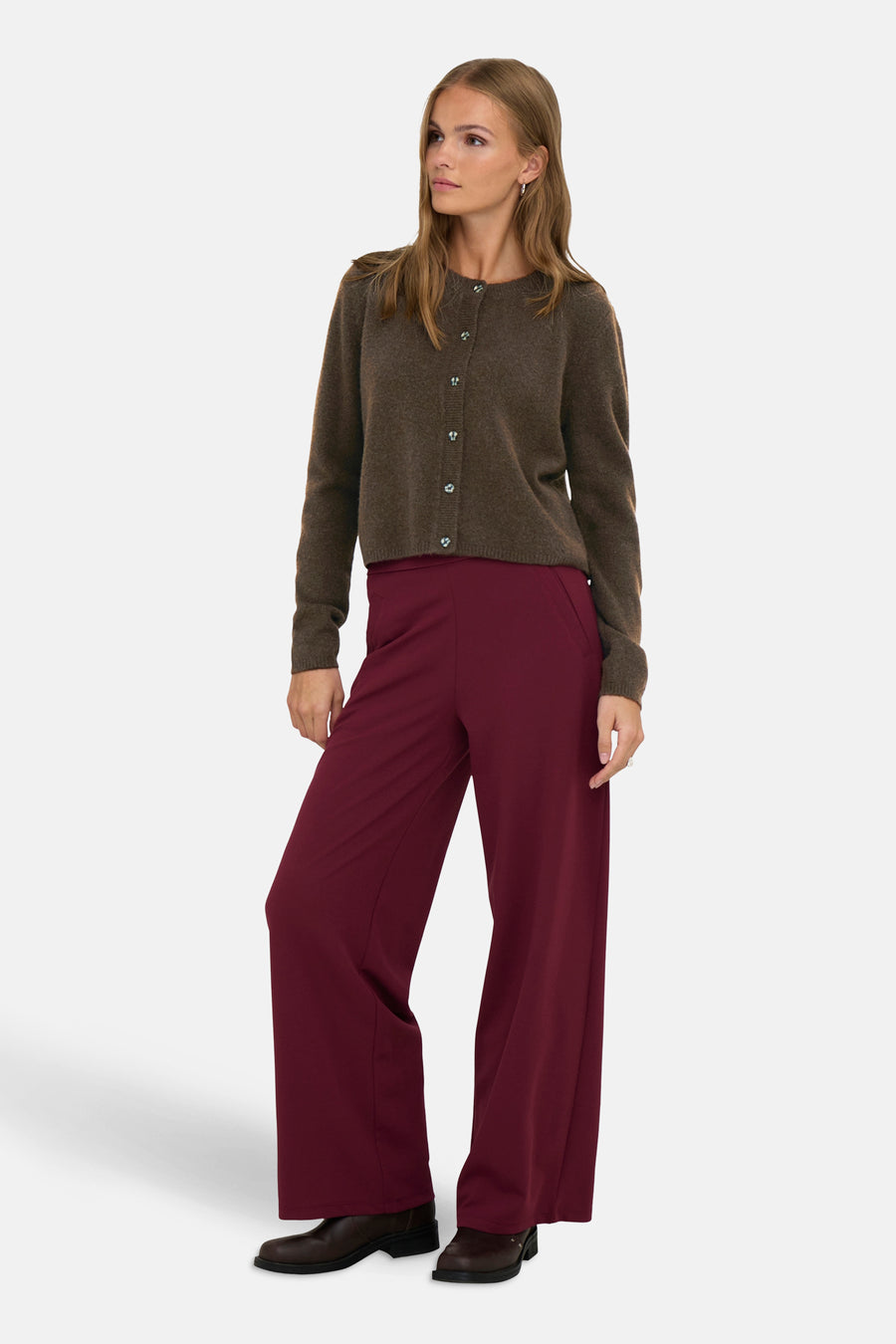 Cardigan - bruin - JDY