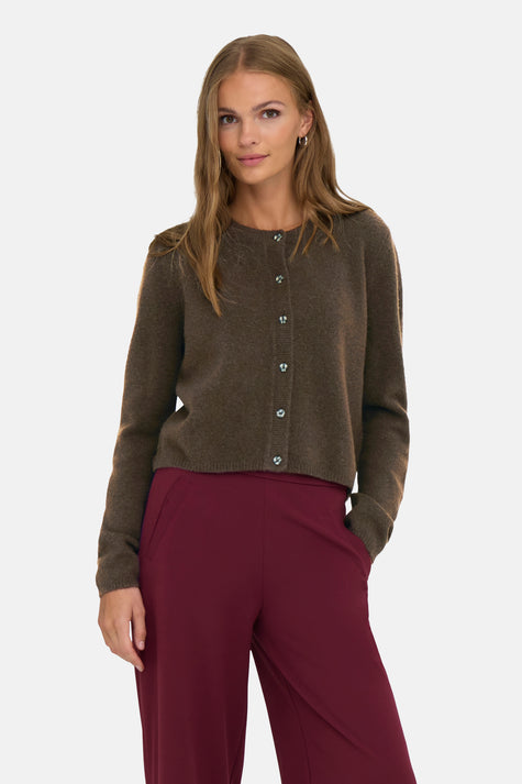 Cardigan bruin - JDY