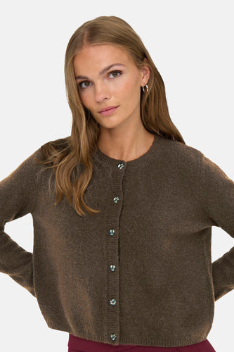 Cardigan - bruin - JDY