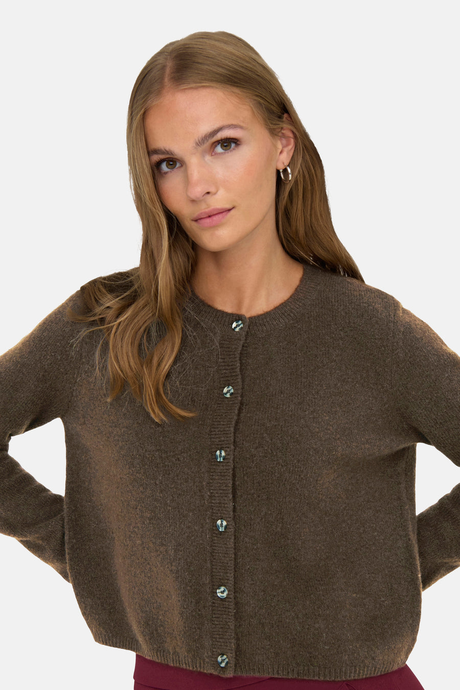 Cardigan - bruin - JDY