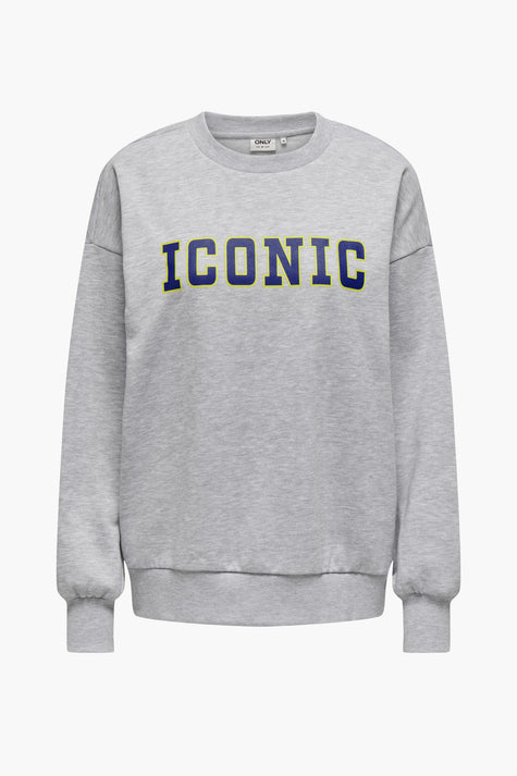 Sweater met ronde hals Grijs - ONLY®