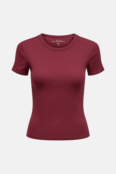 ONLEASY S/S O-NECK TOP BOX JRS