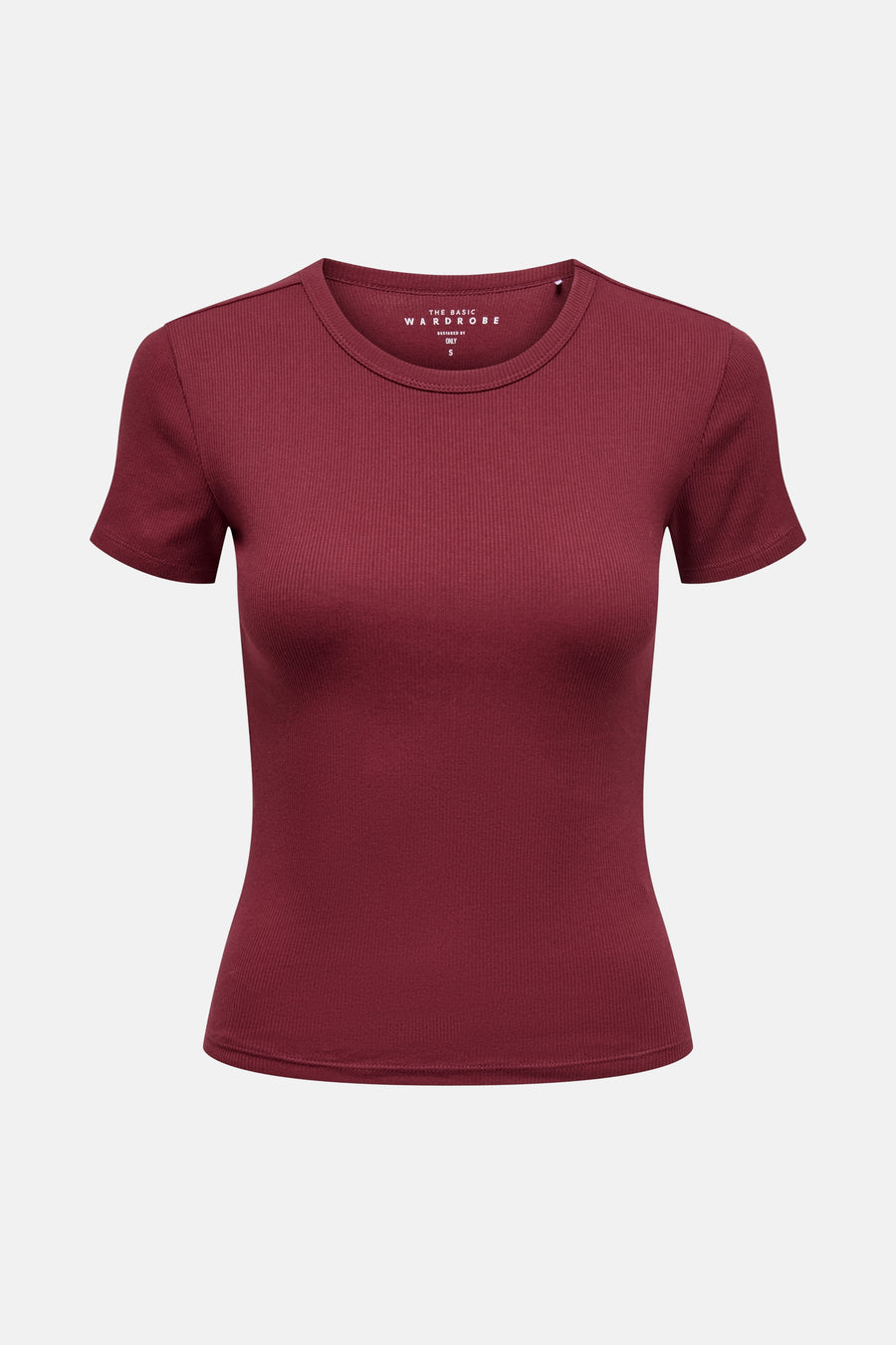 T-shirt met korte mouwen - Bordeaux