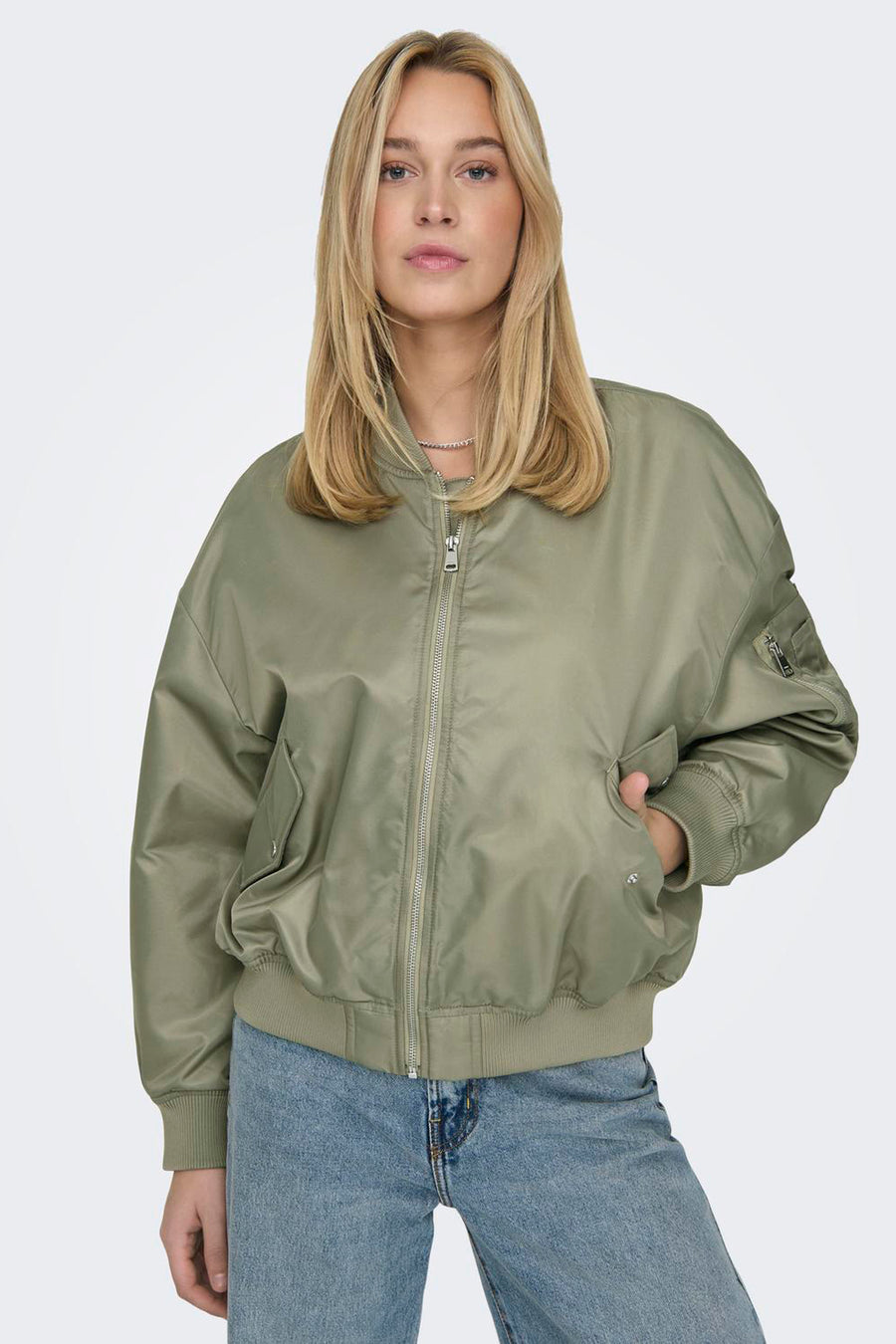 Korte jas groen - ONLY® - ONLY®