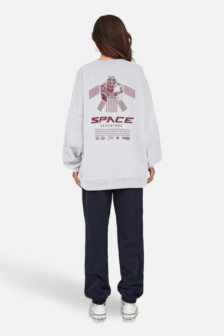 Sweater met ronde hals Grijs - ONLY®