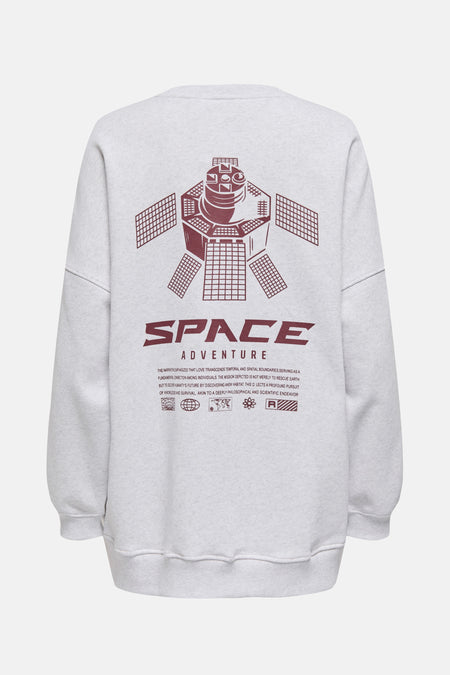 Sweater met ronde hals Grijs - ONLY®