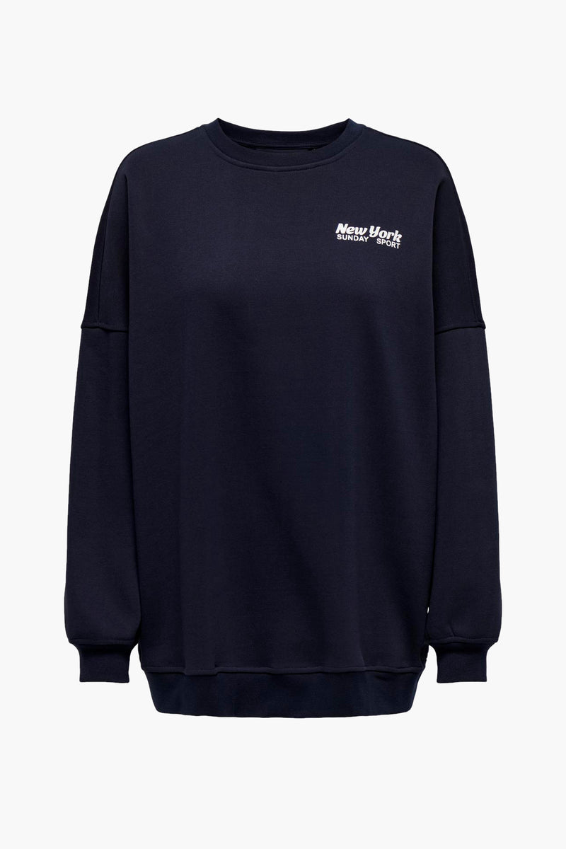 Sweater met ronde hals Blauw - ONLY®